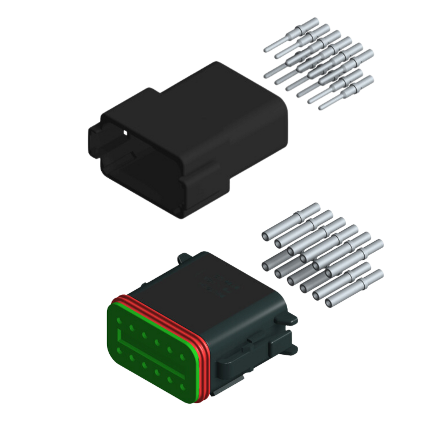 Deutsch DT Connector 12 Pin Set