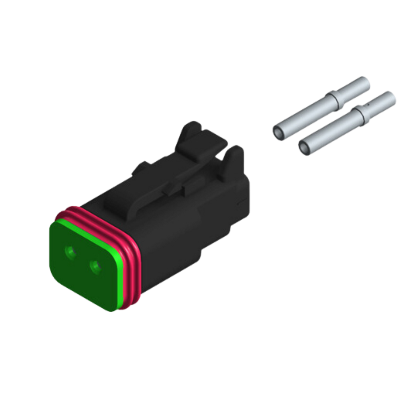 Deutsch DT Connector 2 Pin Male