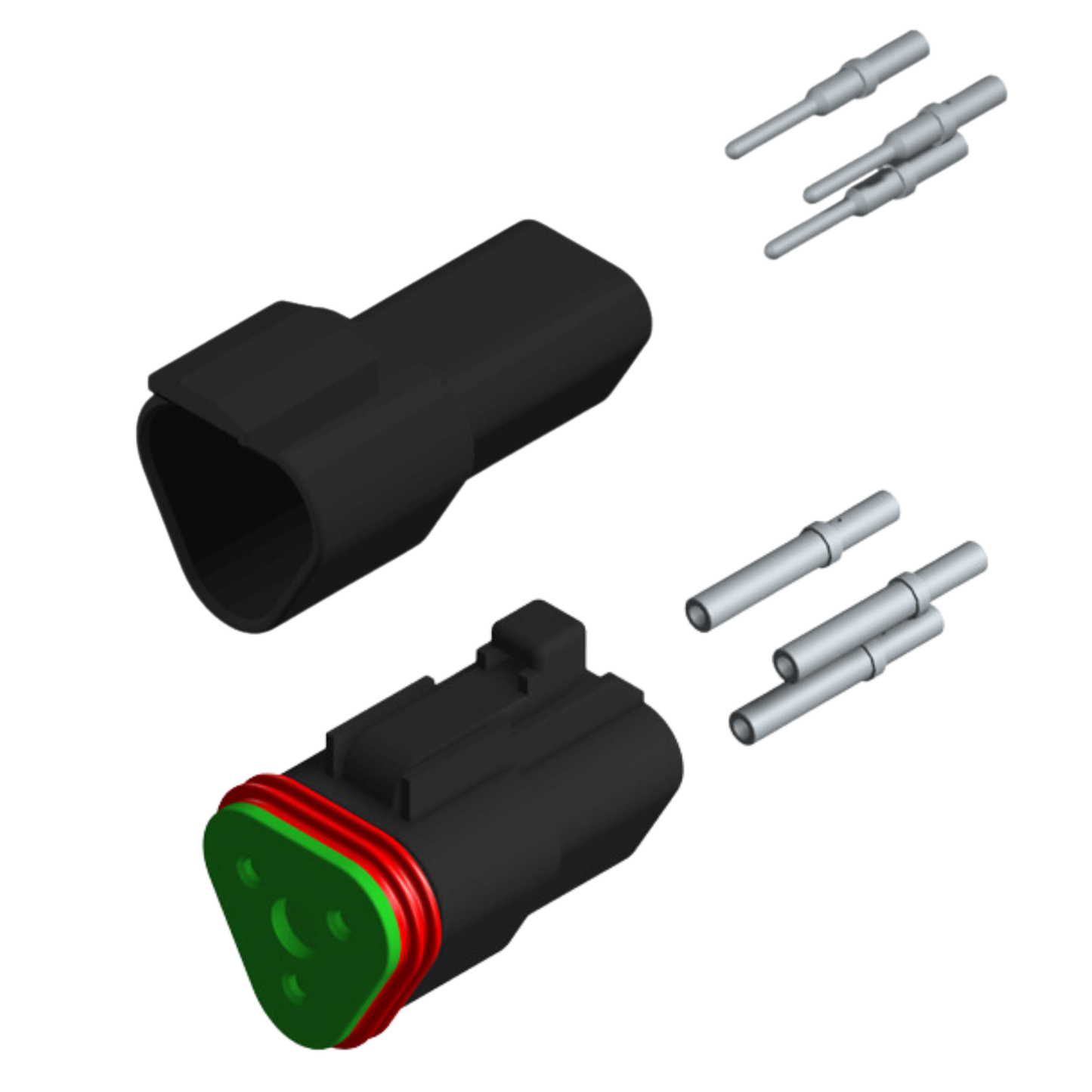 Deutsch DT Connector 3 Pin Set