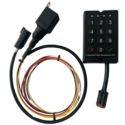 Waterproof Keypad Immobiliser - With Timer Delay Shut Off Harness.