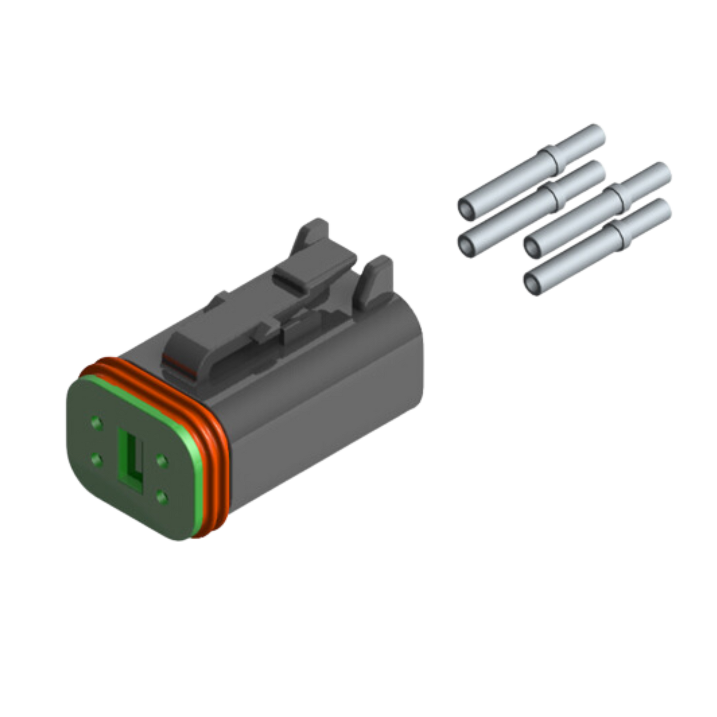Deutsch DT Connector 4 Pin Male