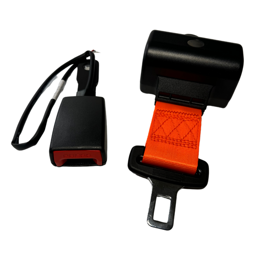 Hi-Viz Retractable Seatbelt - Standard Buckle - 3 Wire