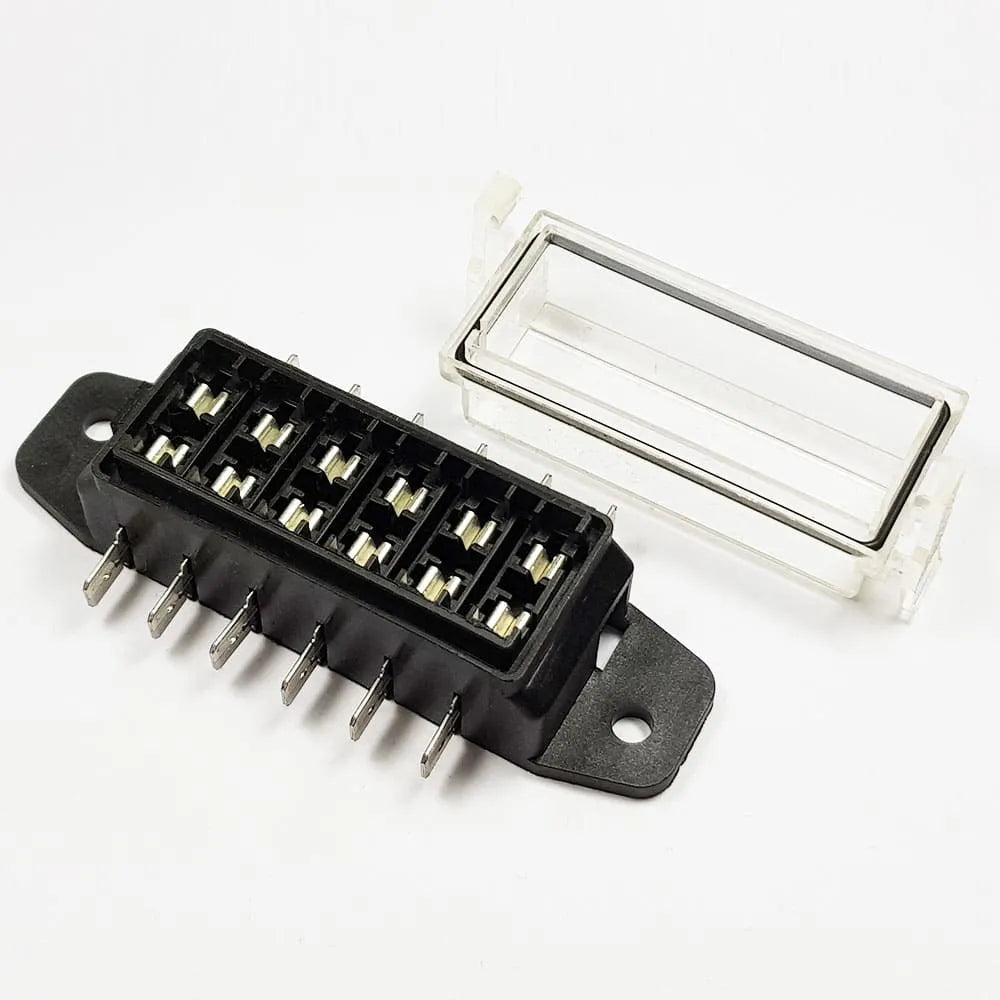 Standard Blade Fuse Box (Side Entry): 4-Way, 6-Way & 8-Way