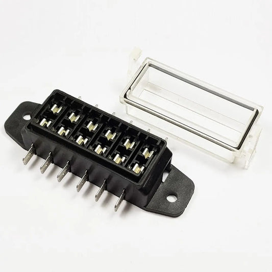 Standard Blade Fuse Box (Side Entry): 4-Way, 6-Way & 8-Way