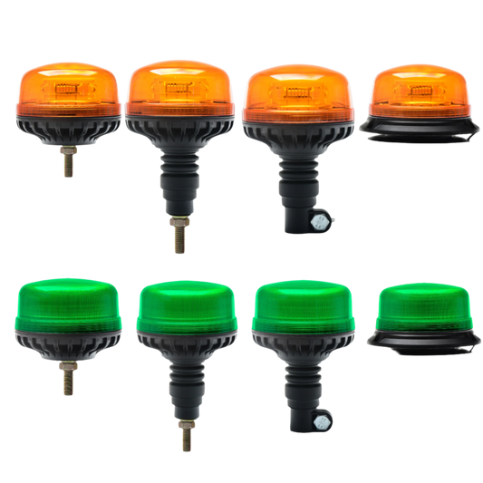 Mid range beacons with various mount types