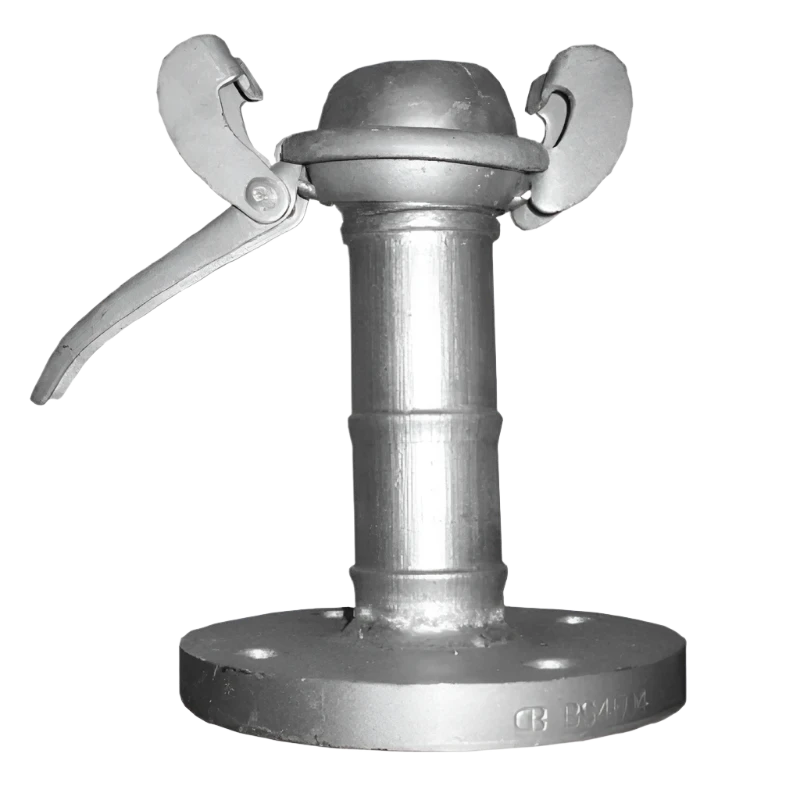 thumbnail image 2 of 6-Inch Bauer Type Lever Lock Coupling - Galvanized Steel - Male, Female, Or Set 2 of 4