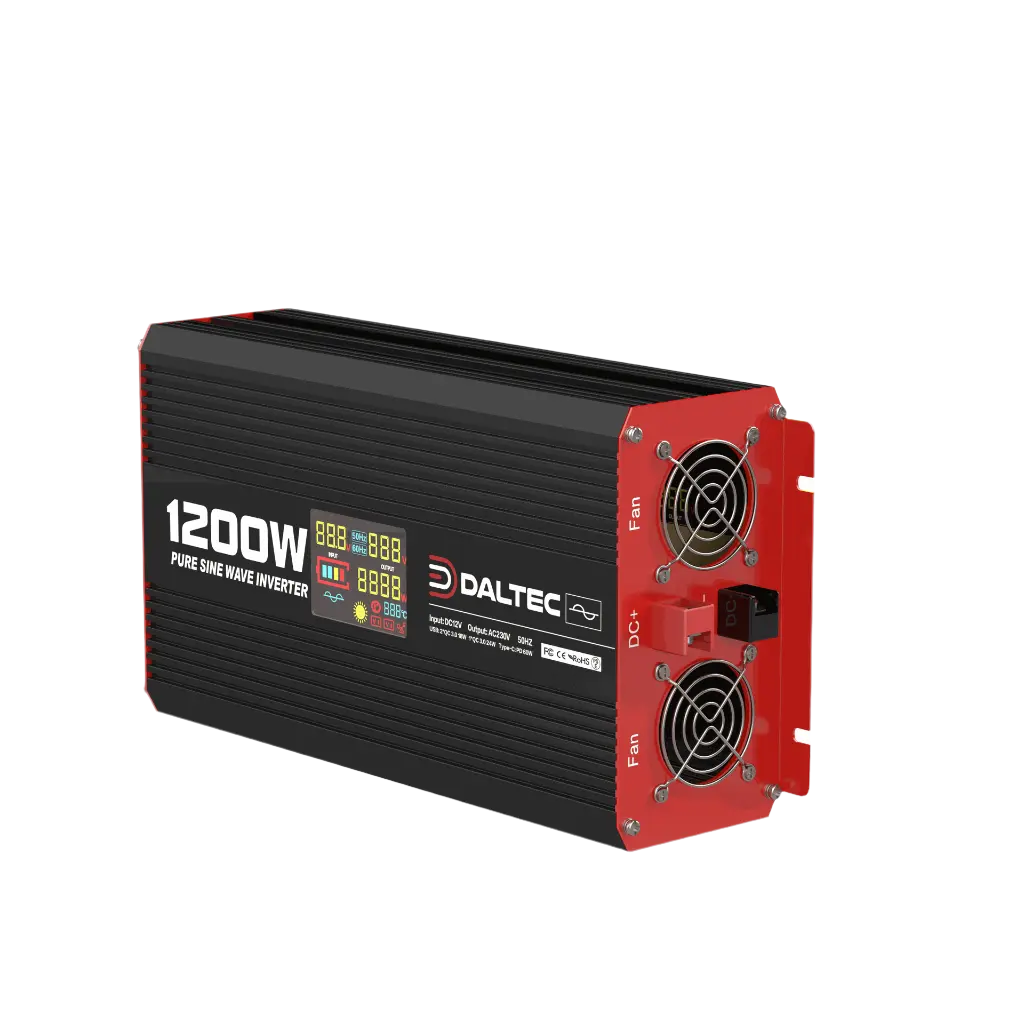 12v 1200W Pure Sine Wave Advanced Inverter DC-AC