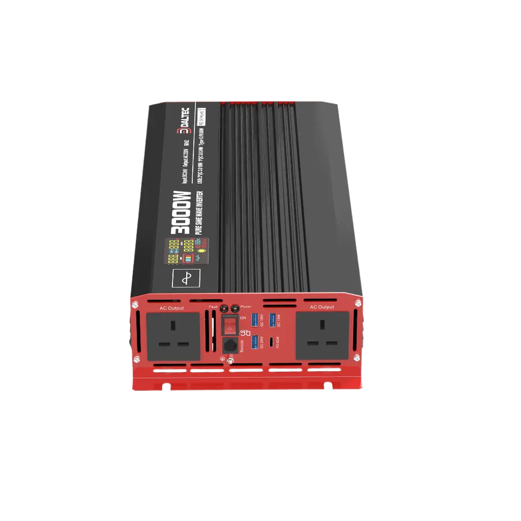 12/24v 3000W Pure Sine Wave Advanced Inverter