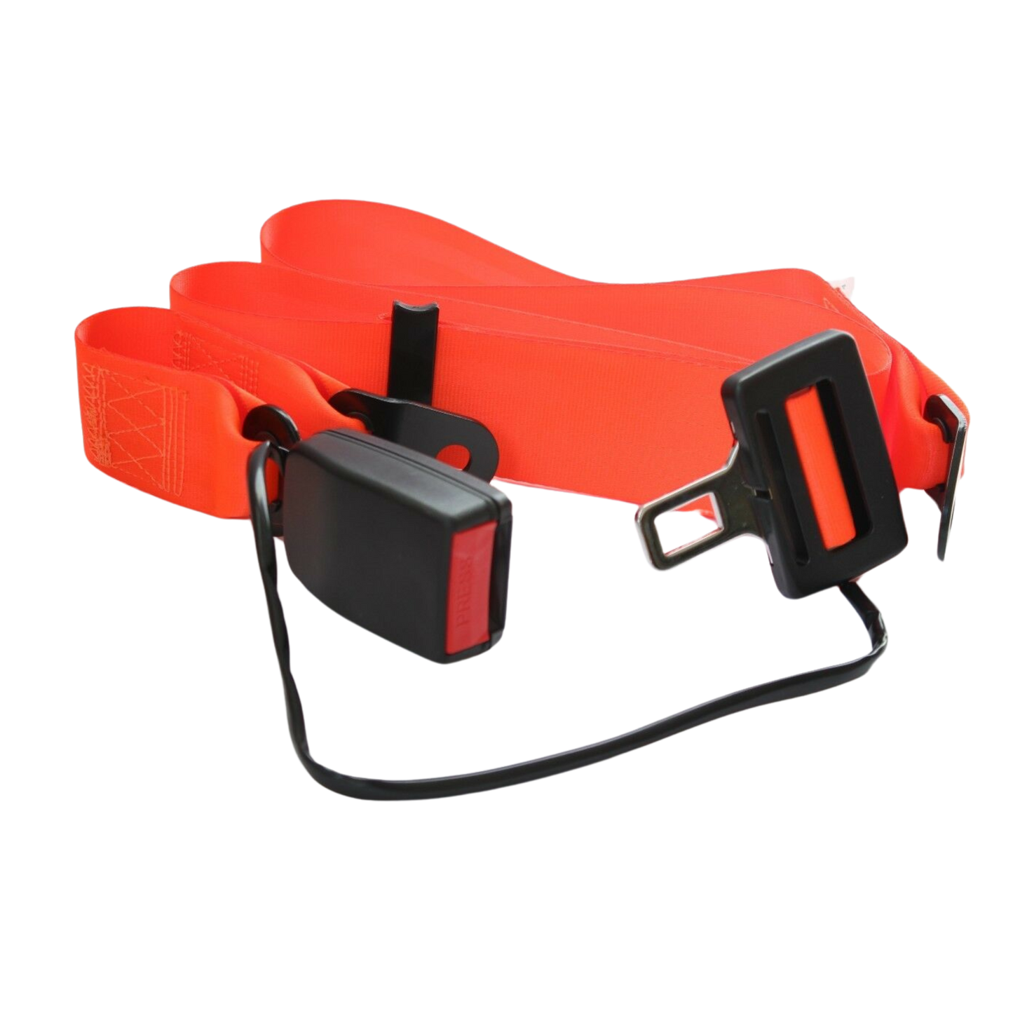 Hi-Viz Static Seatbelt - 20cm Buckle - 3 Wire