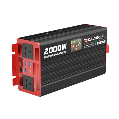 12/24v 2000W Pure Sine Wave Advanced Inverter DC-AC