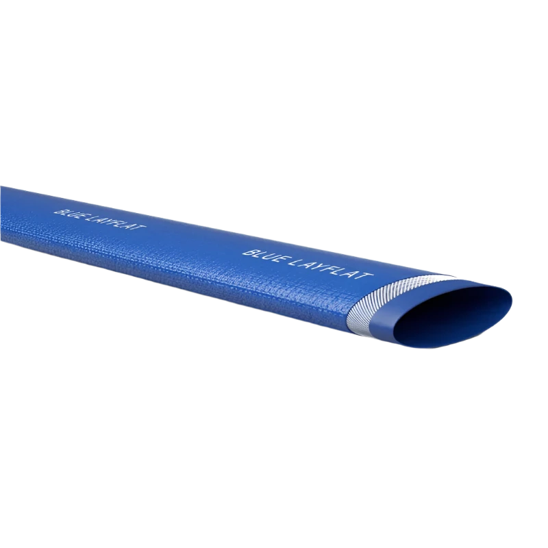 Layflat Hose (Blue) (4 BAR) - With Bauer Couplings