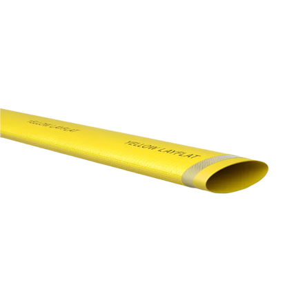 Layflat Hose (Yellow) (6 BAR) - With Bauer Couplings